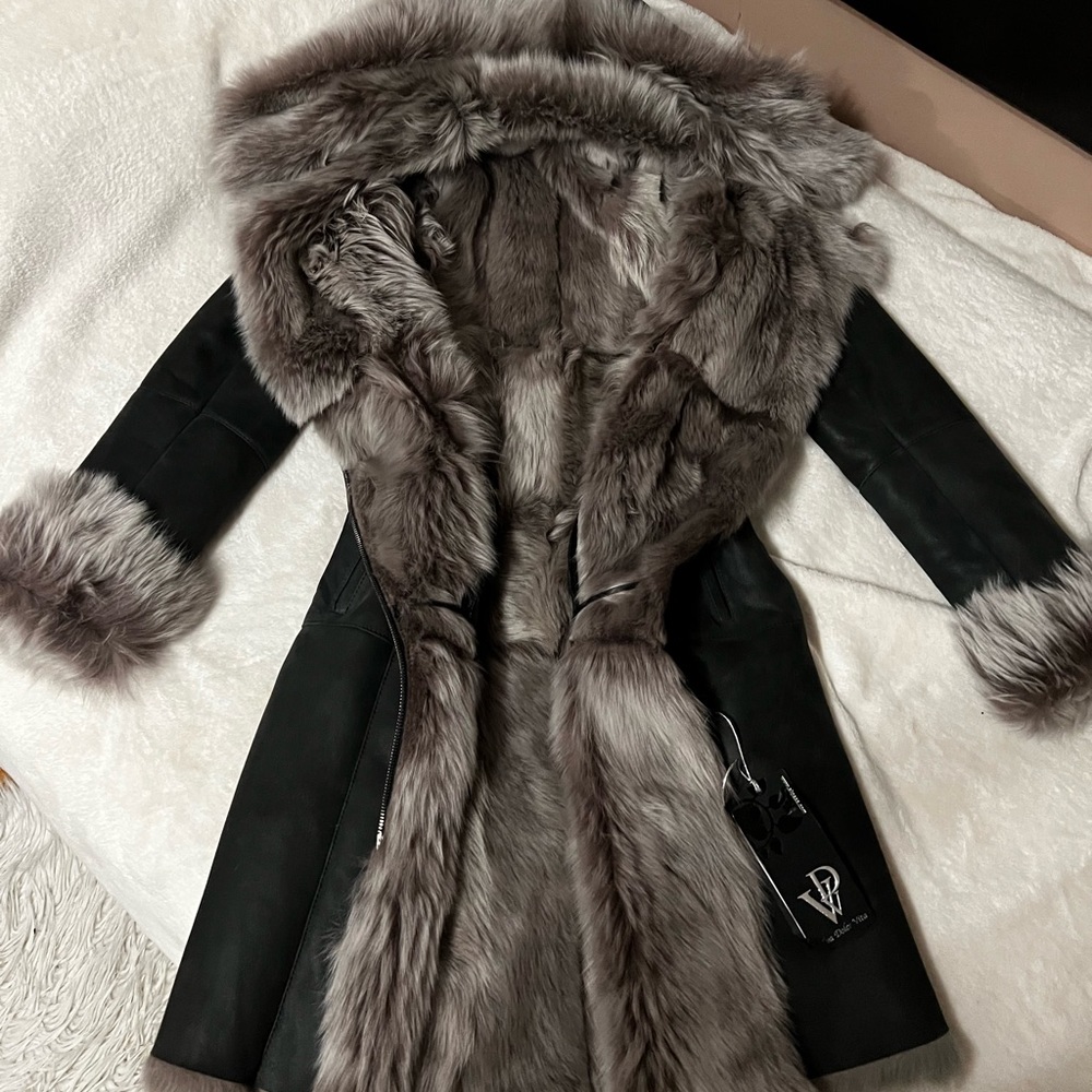 Real Fur Coat - Imported from Europe
